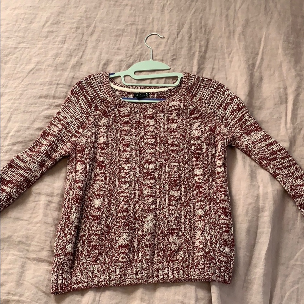 Forever 21 red and white sweater